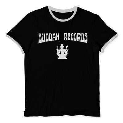 Buddah Records Contrast Ringer T-Shirt XXL