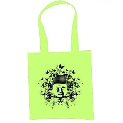 Buddha Butterflies Shoulder Bag Lime Green