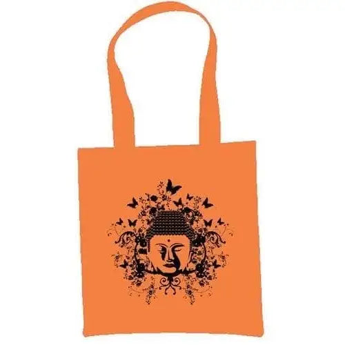 Buddha Butterflies Shoulder Bag Orange