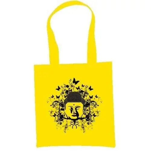 Buddha Butterflies Shoulder Bag Yellow