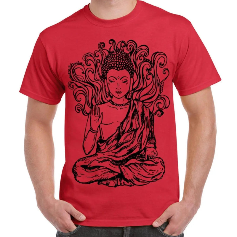 Buddha Design Large Print Men&
