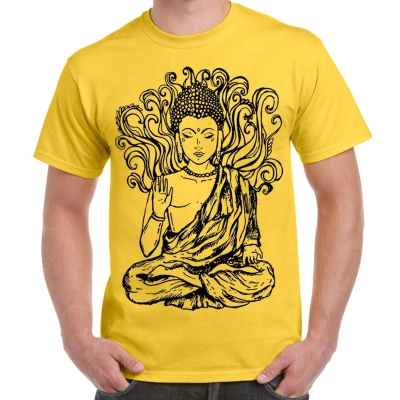 Buddha Design Large Print Men&