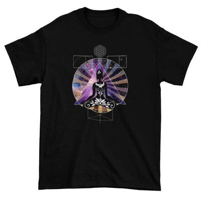 Buddha Psychedelic Trip Men's T-Shirt S / Black