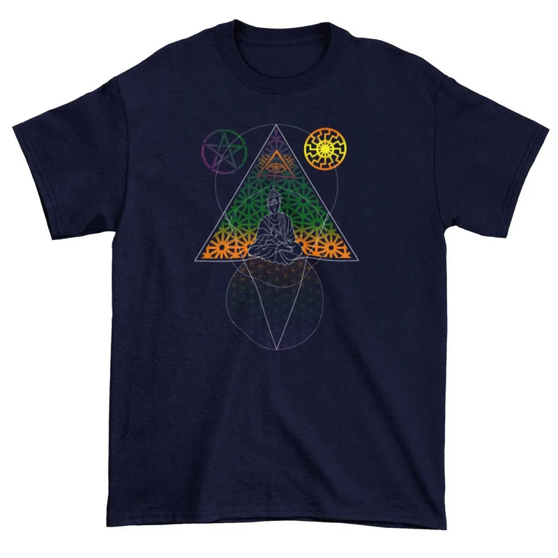 Buddha Third Eye Psychedelic Hipster Men&