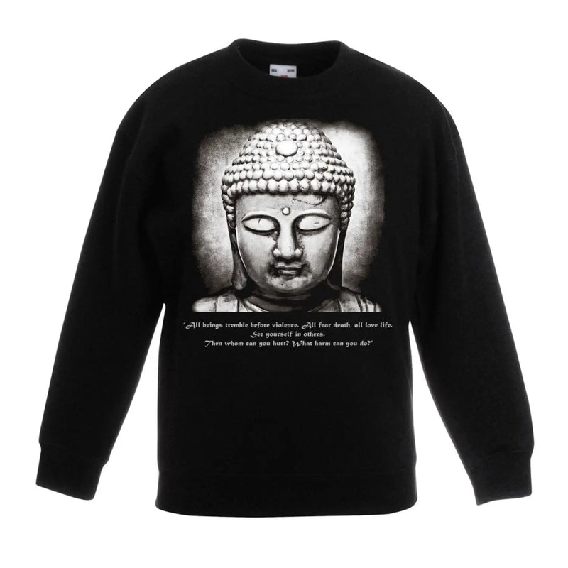 Buddha Vegetarian Quote Children&