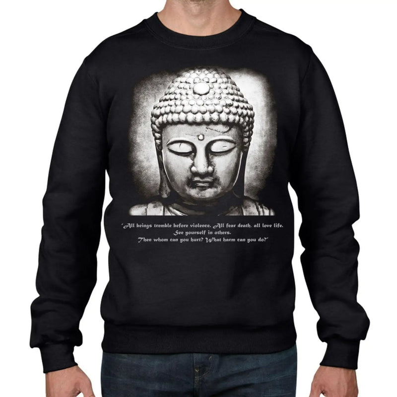 Buddha Vegetarian Quote Men&
