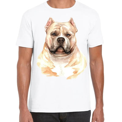Bulldog Portrait Cute Dog Lovers Gift Mens T-Shirt