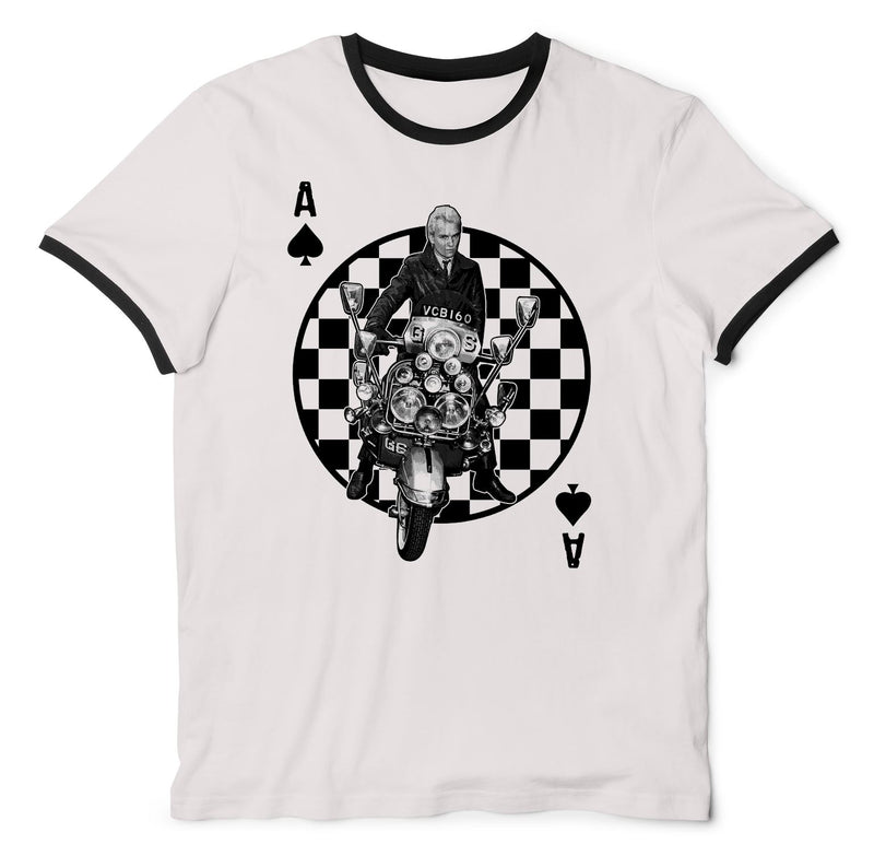 Ace Face Ringer T-Shirt - Quadrophenia The Who Sting Ska Mod T Shirt