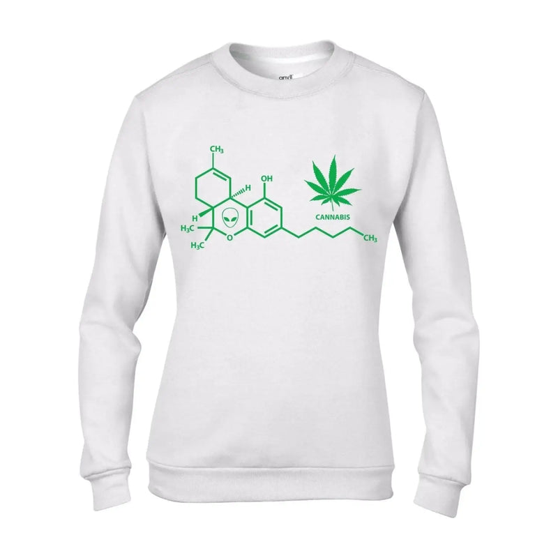 Cannabis Chemical Formula Hipster Women&