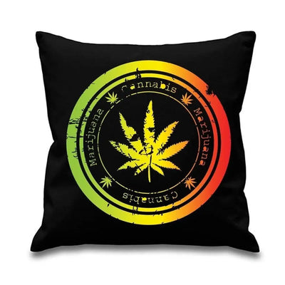Cannabis Leaf Scatter Cushion