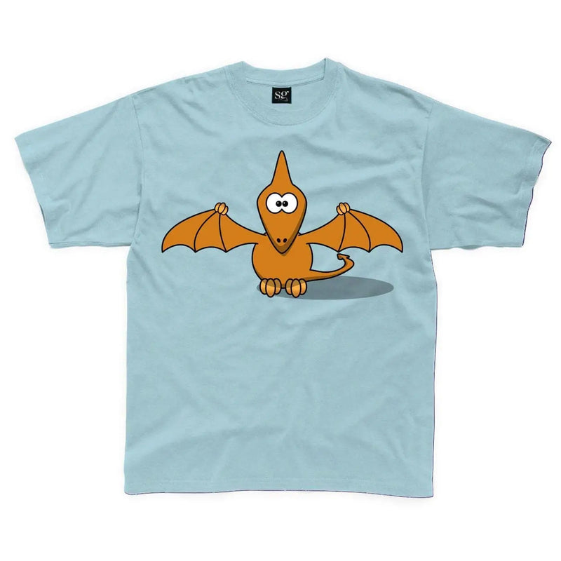 Cartoon Pterodactyl Dinosaur Children&