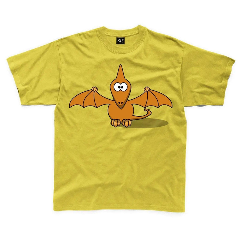 Cartoon Pterodactyl Dinosaur Children&