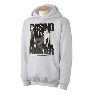 Casino All Nighter Hoodie L / Light Grey