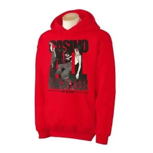 Casino All Nighter Hoodie L / Red