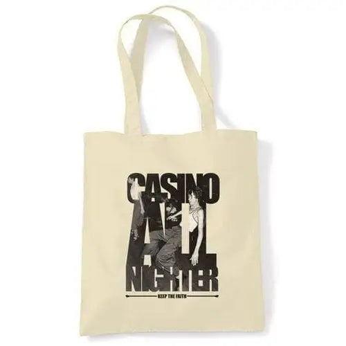 Casino All Nighter Northern Soul Shoulder Bag Cream