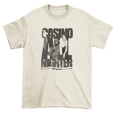 Casino All Nighter Northern Soul T-Shirt XL / Cream
