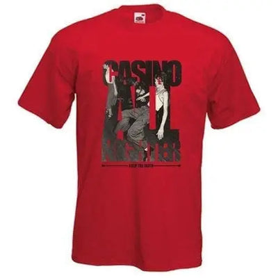Casino All Nighter Northern Soul T-Shirt XL / Red