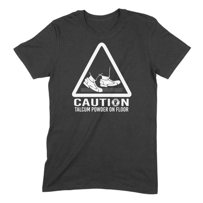 Caution Talcum Powder Northern Soul Men's T-Shirt 3XL / Black