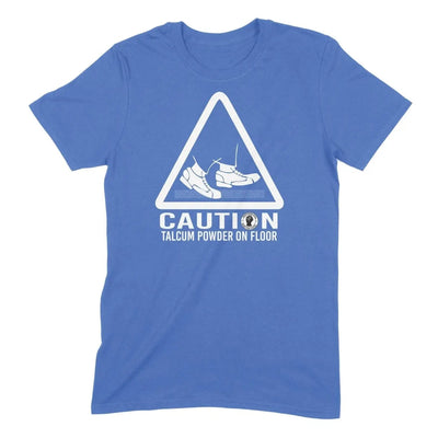 Caution Talcum Powder Northern Soul Men's T-Shirt 3XL / Royal