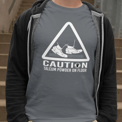 Caution Talcum Powder Northern Soul Men's T-Shirt