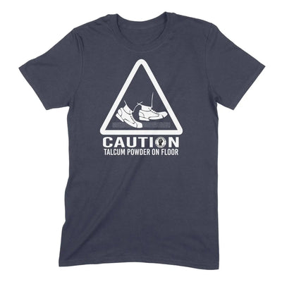 Caution Talcum Powder Northern Soul Men's T-Shirt S / Navy