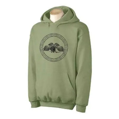 Celtic Angel Hoodie M / Khaki