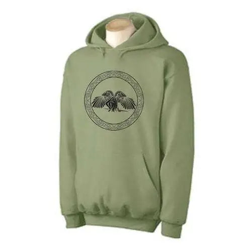 Celtic Angel Hoodie M / Khaki