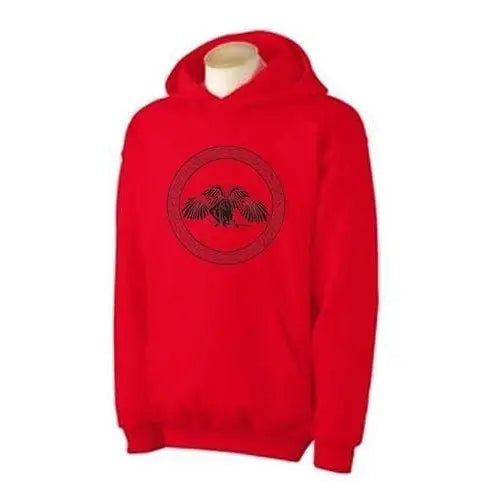 Celtic Angel Hoodie M / Red