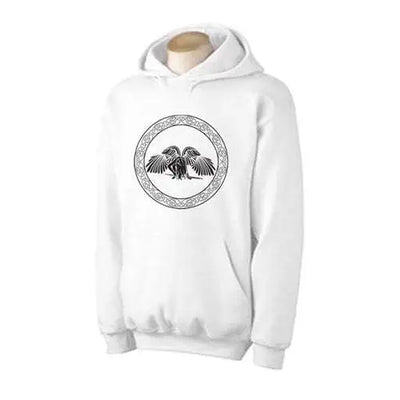 Celtic Angel Hoodie M / White