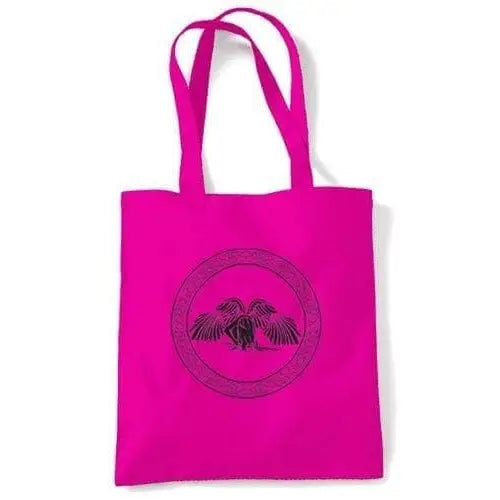 Celtic Angel Shoulder Bag Dark Pink