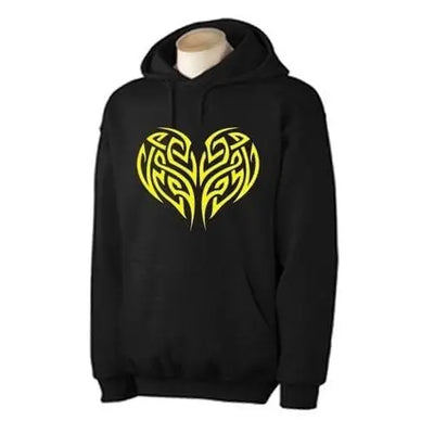 Celtic Heart Hoodie XL / Black