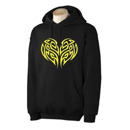 Celtic Heart Hoodie XL / Black