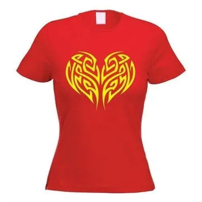 Celtic Heart Women's T-Shirt XL / Red