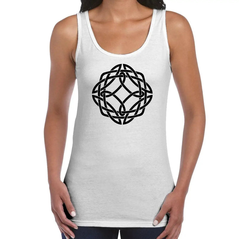 Celtic Knot Black Print Women&