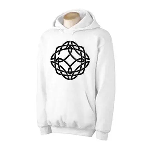 Celtic Knot Hoodie S / White