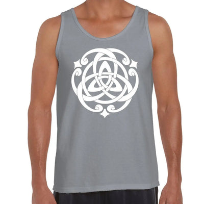 Celtic Knot Men's Tank Vest Top XL / Light Grey