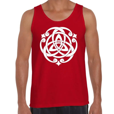 Celtic Knot Men's Tank Vest Top XL / Red