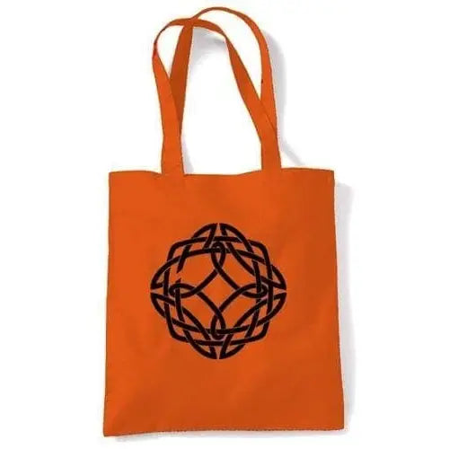 Celtic Knot Shoulder Bag Orange