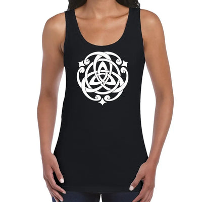 Celtic Knot Women's Tank Vest Top M / Black