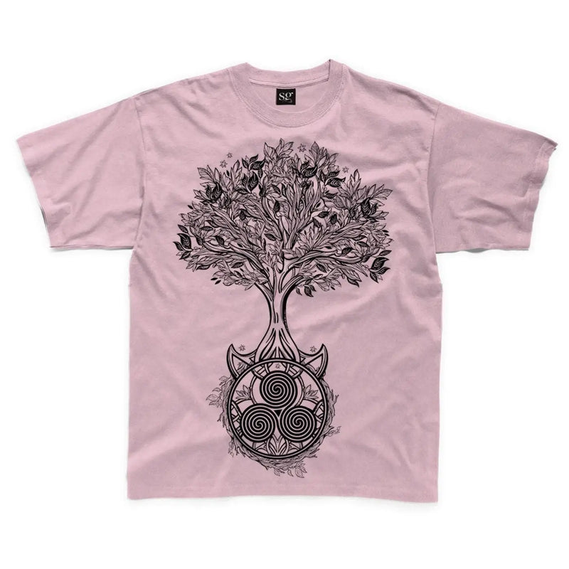 Celtic Spiral Tree of Life Large Print Kids Children&
