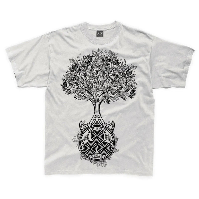 Celtic Spiral Tree of Life Large Print Kids Children&