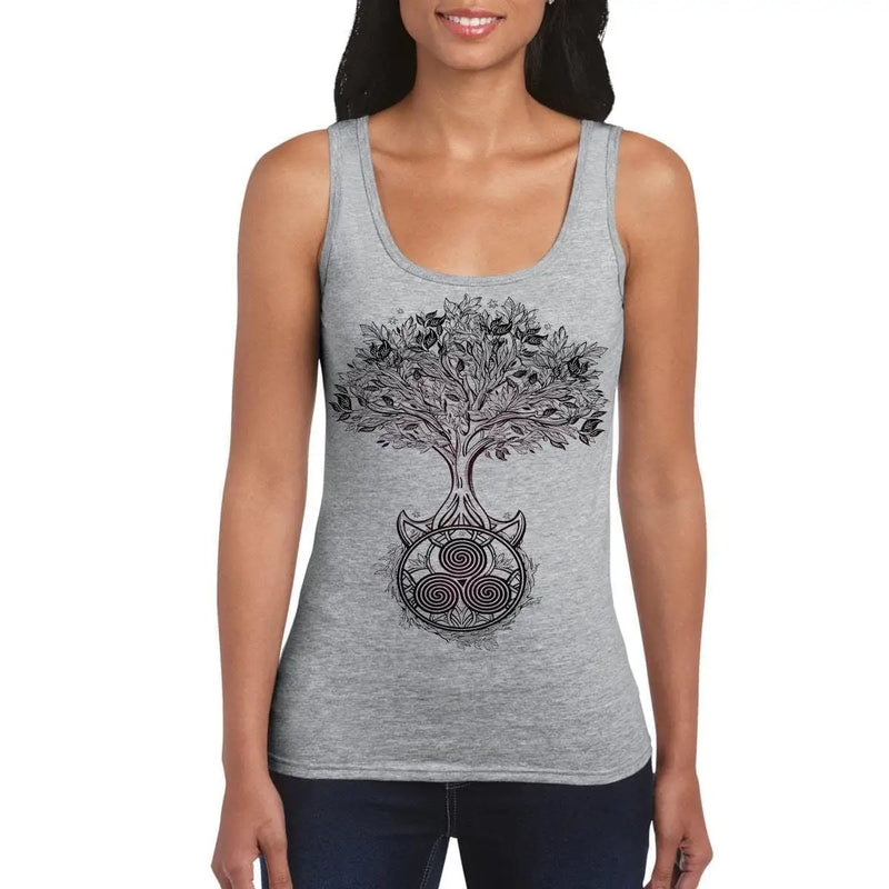 Celtic Spiral Tree of Life Large Print Women&