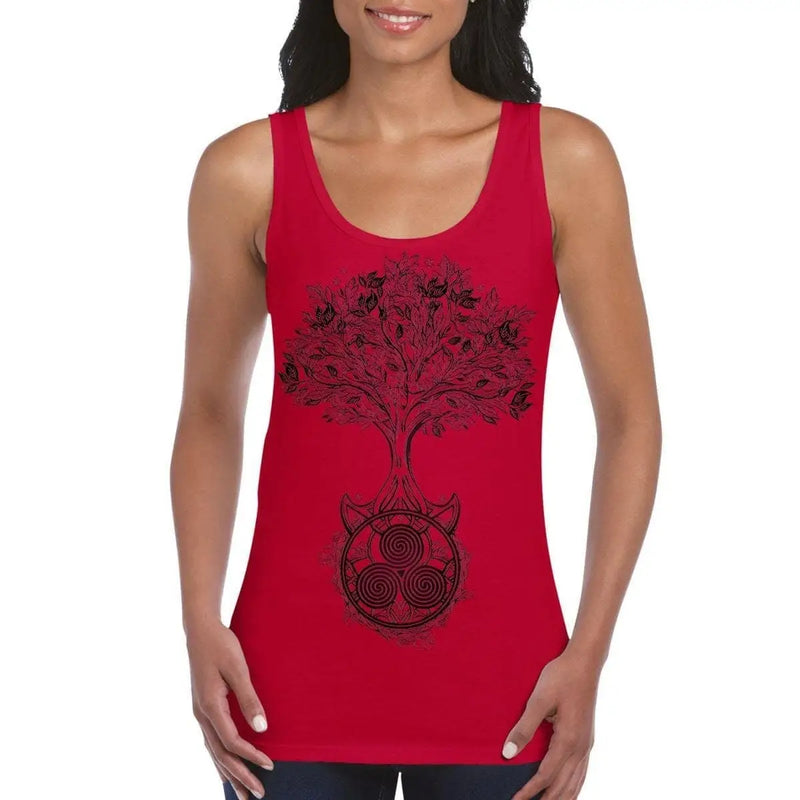 Celtic Spiral Tree of Life Large Print Women&