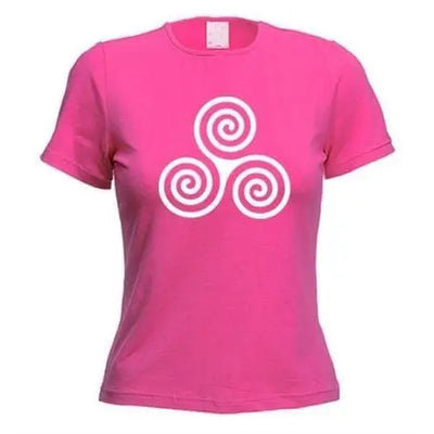 Celtic Spiral Women's T-Shirt S / Dark Pink