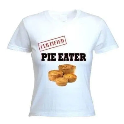 Certified Pie Eater Womens T-Shirt