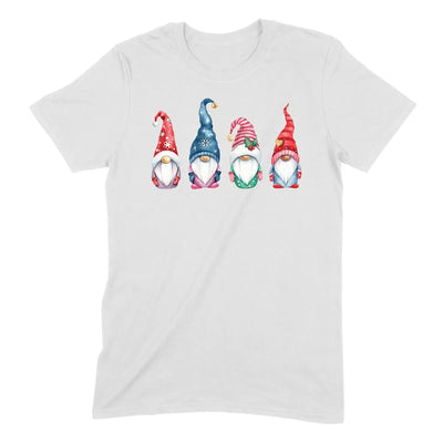 Christmas Gnomes Santa Claus Mens T Shirt - Mens T-Shirt