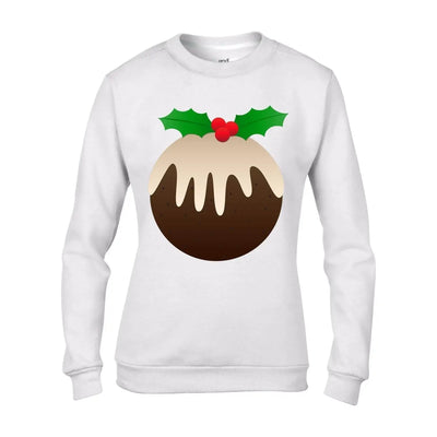 Christmas Pudding Women's Jumper \ Sweater M