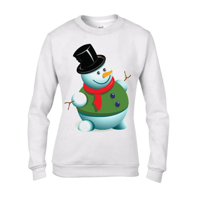 Christmas Snowman Women's Jumper \ Sweater XXL