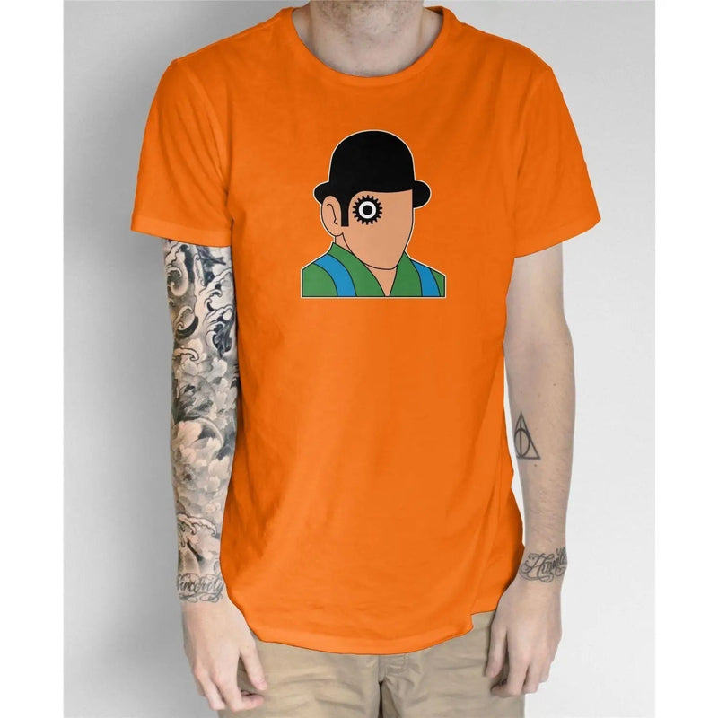 Clockwork Orange T-Shirt - Alex Droog Stanley Kubrick M / Orange