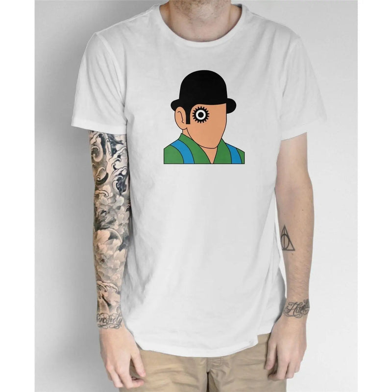 Clockwork Orange T-Shirt - Alex Droog Stanley Kubrick M / White